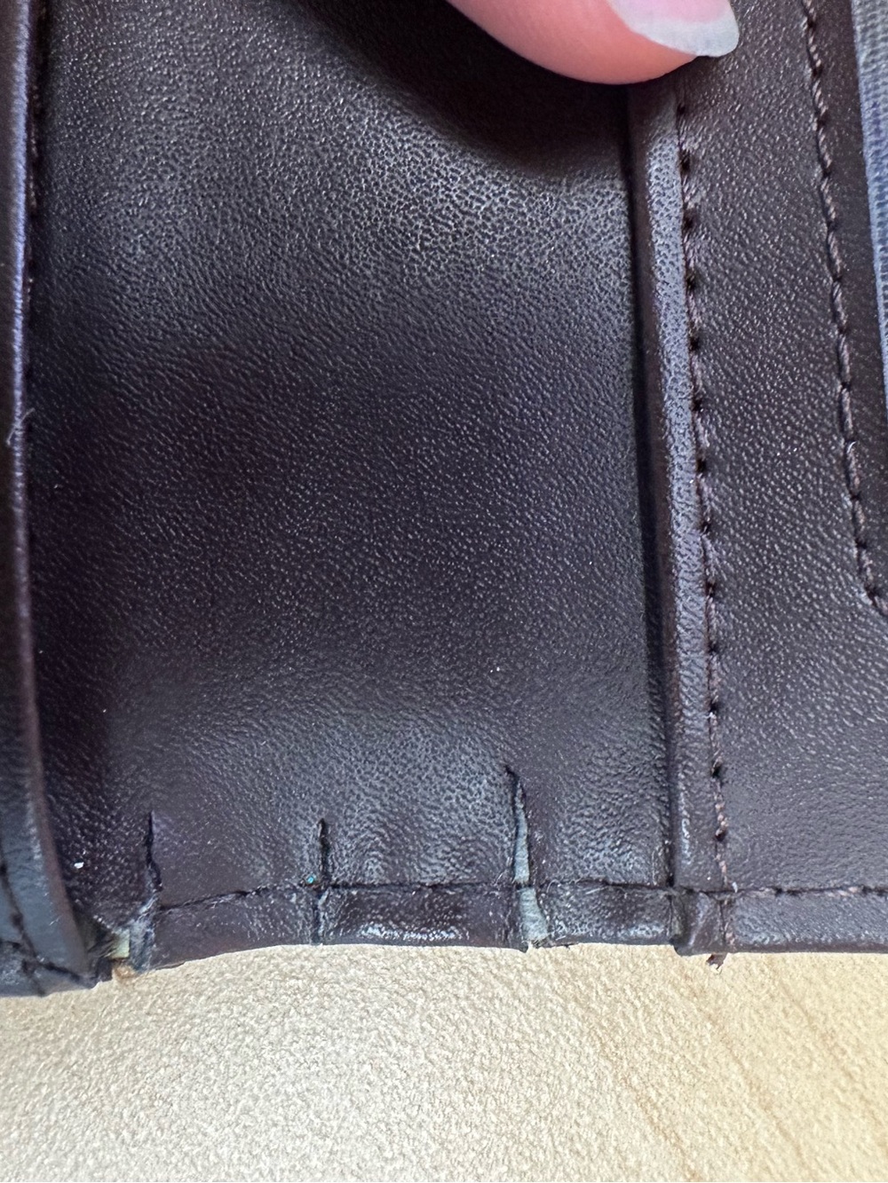 Coach Signature Canvas Checkbook Wallet Brown Khaki 🍨🤎 - Picture 6 of 9